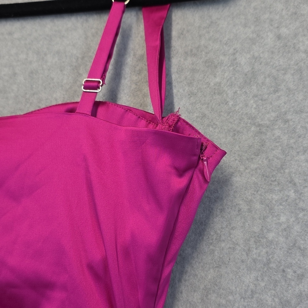 Fashion Nova Fuchsia Bustier Dress NWT - Picture 11 of 14